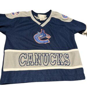 CANUCKS Infant Jersey Size 18M Mighty Mac Sports NHL Official Merch Vancouver